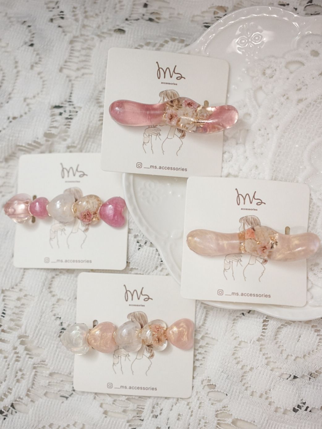 *情人節限定* 愛心髮夾