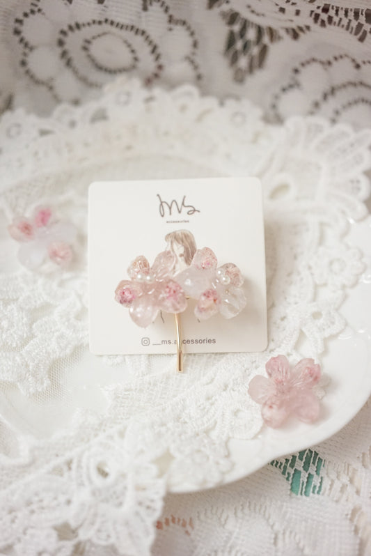 櫻霞 | 夢幻櫻花髮扣