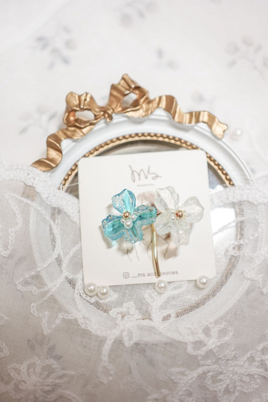 *冬日限定* 立體花花髮扣