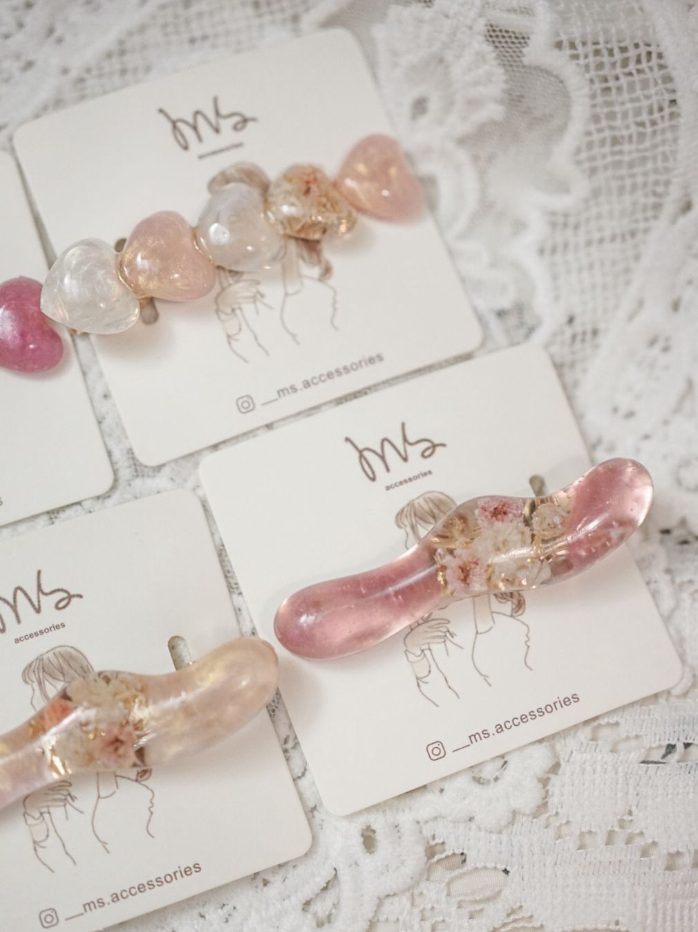 *情人節限定* 不規則髮夾