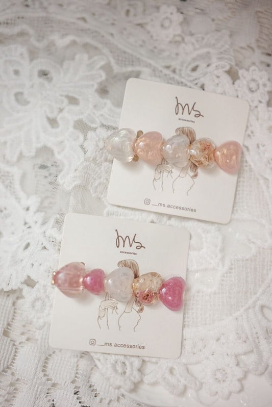 *情人節限定* 愛心髮夾